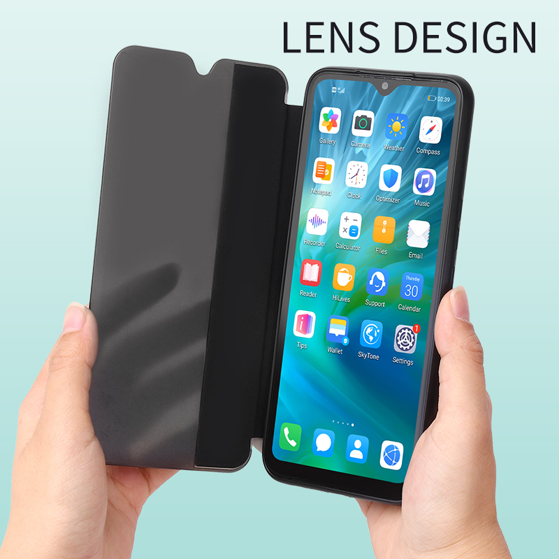 Business Style new arrival Smart View Flipcover TPU+PU Cover for TEC CAMON 20 PRO POVA 5 back cover