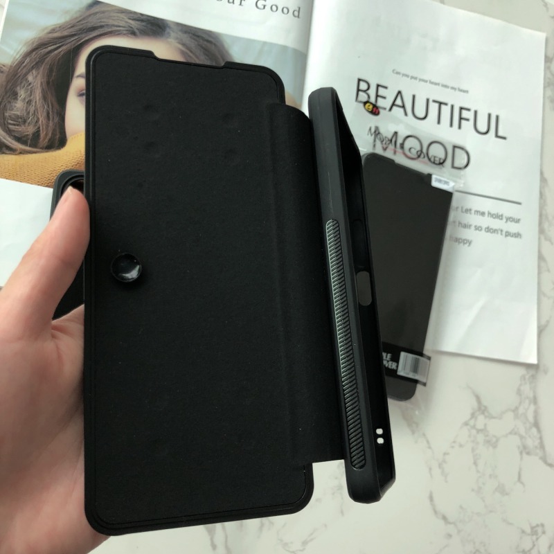 New arrival factory wholesale Freeboy Flip cover TPU+PU+PC for TEC CAMON 20PRO POVA5 phone case