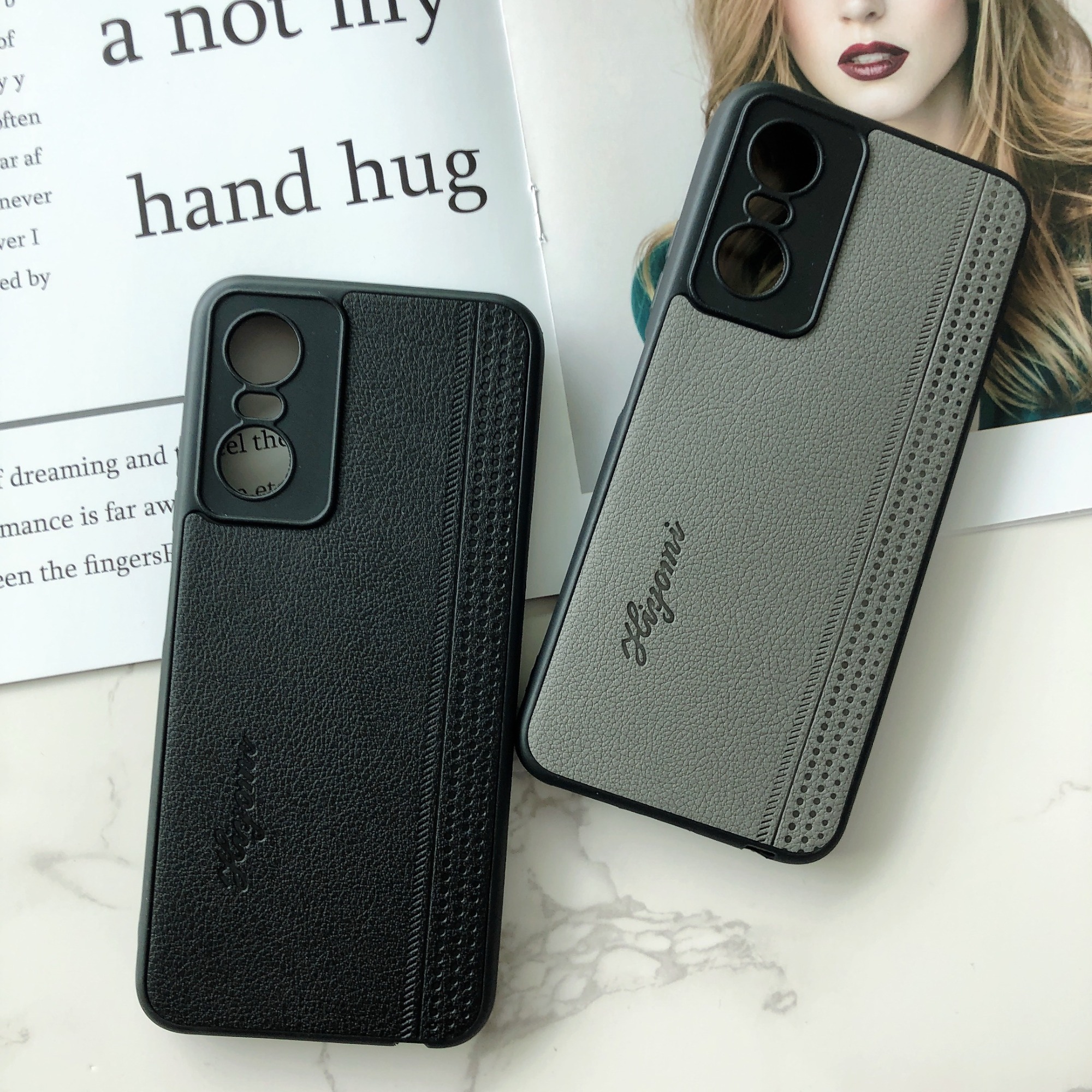 Manufacturer Wholesale Magnetic suction Leather Cover for TEC CAMON 20 PRO POVA 5 back cover