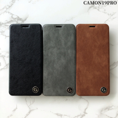 New Design Business Style Luxury Protection leather filpcover with G logo mobile phone case for TEC CAMON 20 PRO POVA 5 phone case