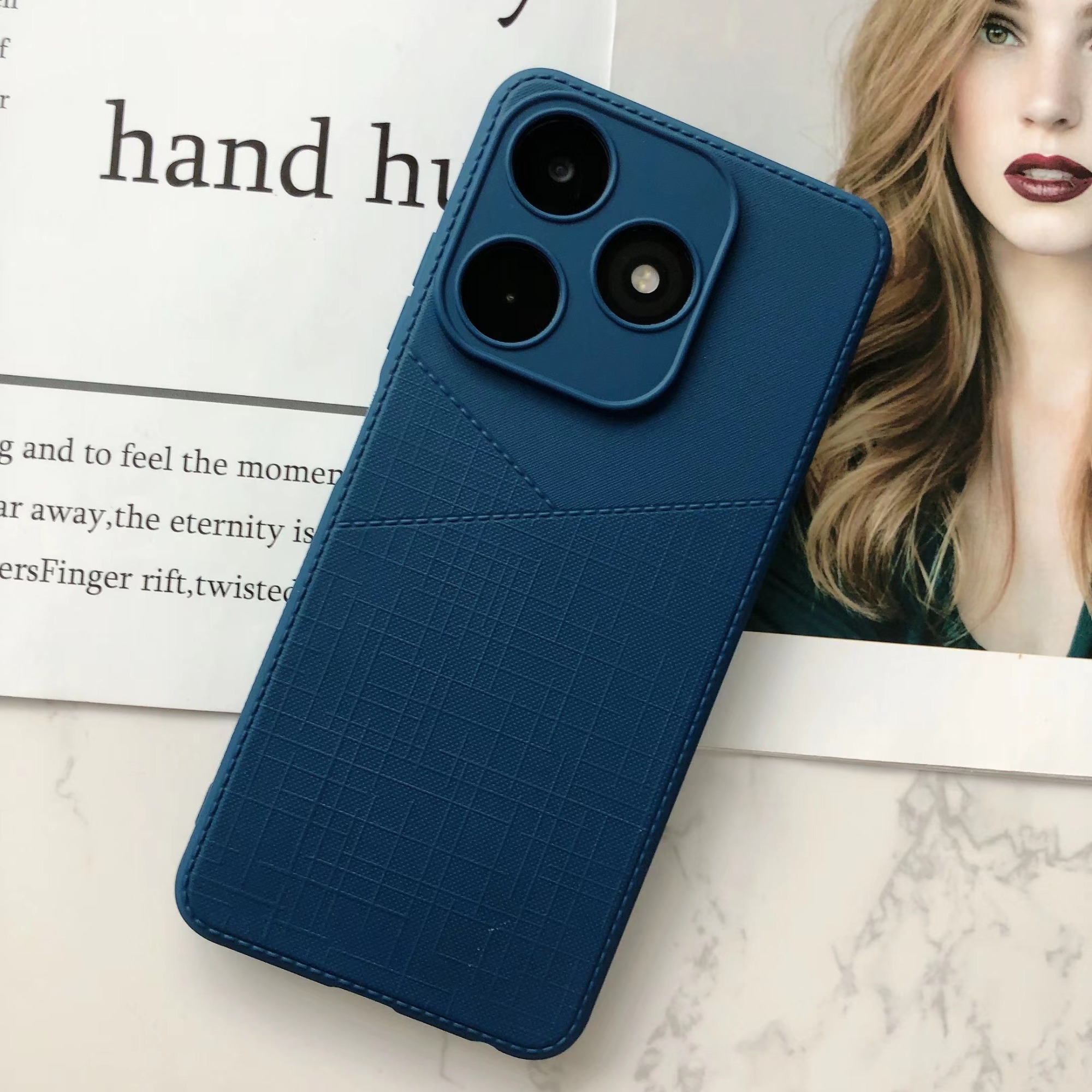 Hot selling new design Soft Material Noble Cover phone case for TEC CAMON 20 PRO POVA 5 back cover
