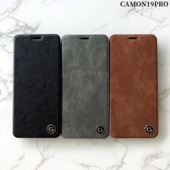 Skillful manufacture Leather filp cover with G logo suitable for NK C31 phone case