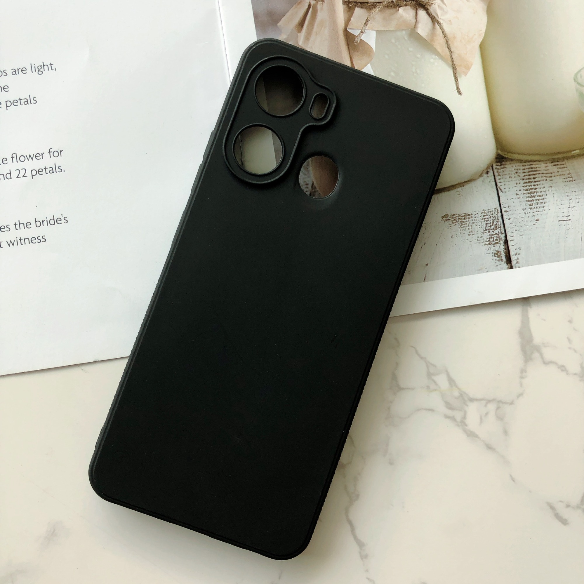 Manufacturer Soft TPU Back Cover Anti-Fall Suitable ITEL P40 Phone Case