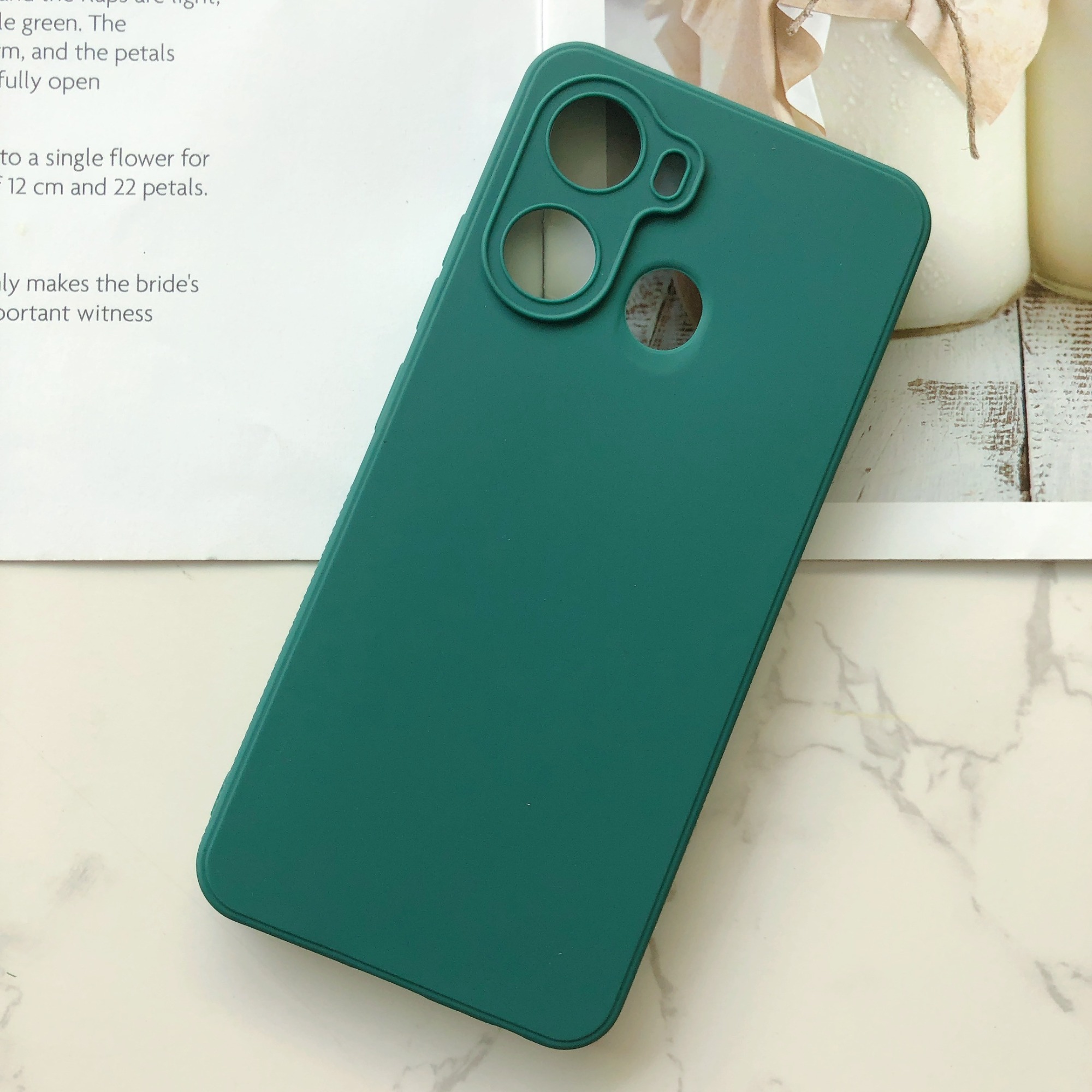 Manufacturer Soft TPU Back Cover Anti-Fall Suitable ITEL P40 Phone Case