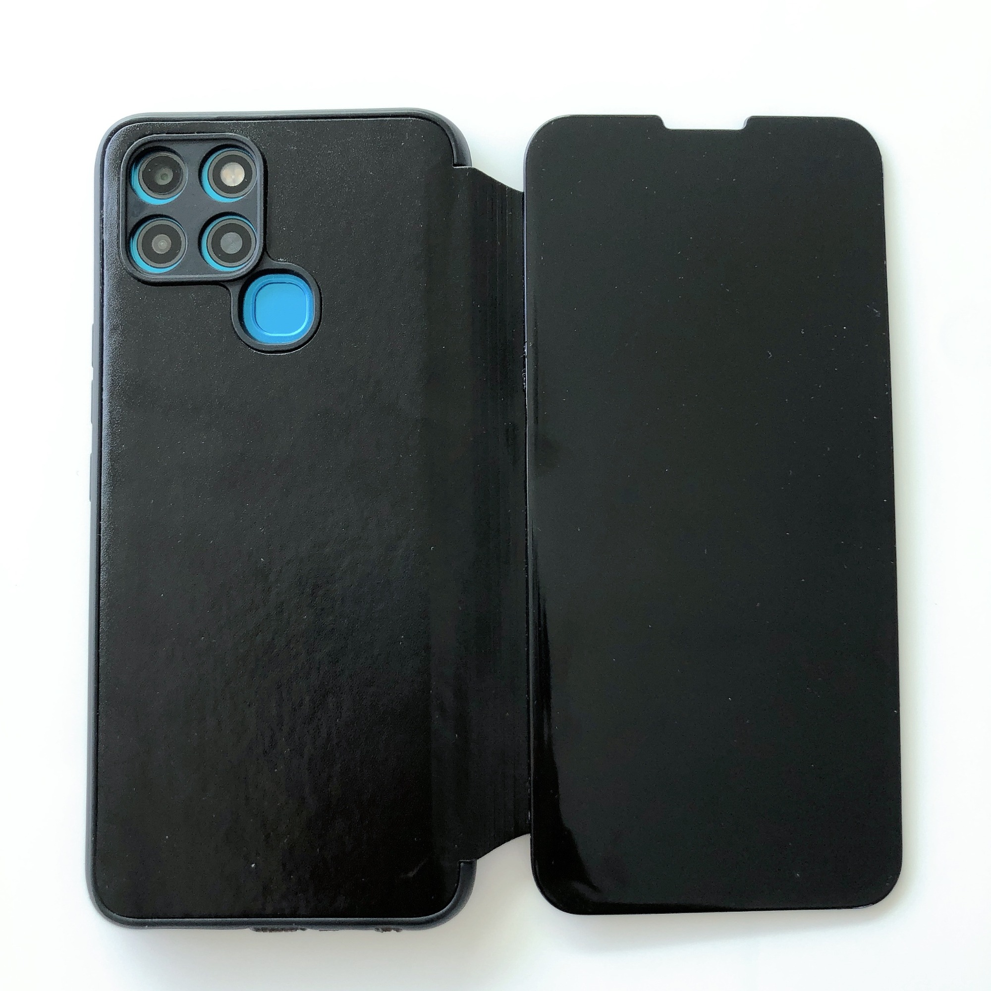 Manufacture hot selling Shockproof freeboy flip cover Brand TPU+PU+PC Flip For ITEL A04 Phone Case