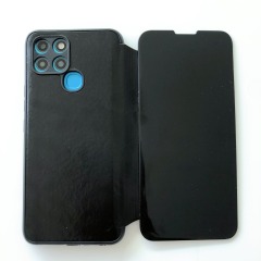 Manufacture hot selling Shockproof freeboy flip cover Brand TPU+PU+PC Flip For ITEL A04 Phone Case