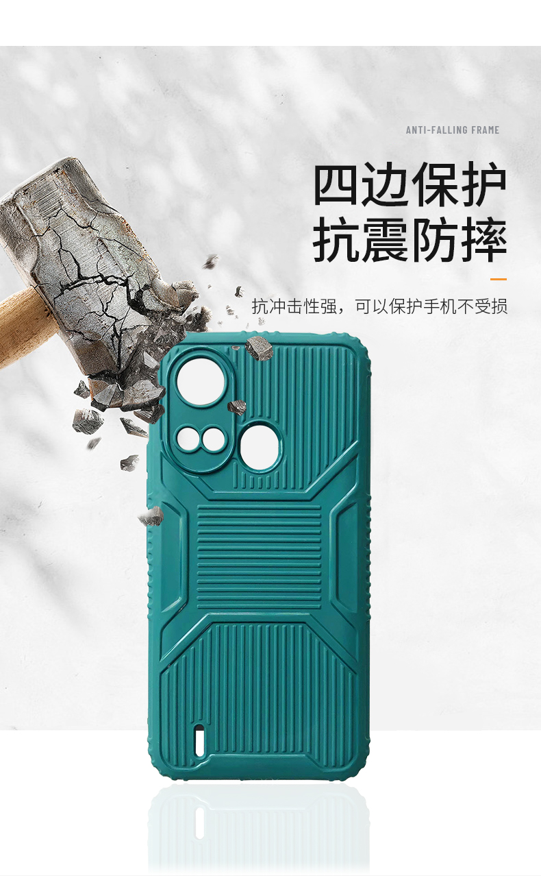 Mecha Cover soft tpu factory wholesale Phone Cases suitable Tecno CAMON20 20PRO 5G