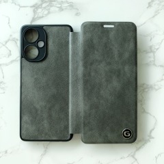 Factory wholesale new design High Quality PU Leather flip phone Case For INF NOTE 30I flip cover