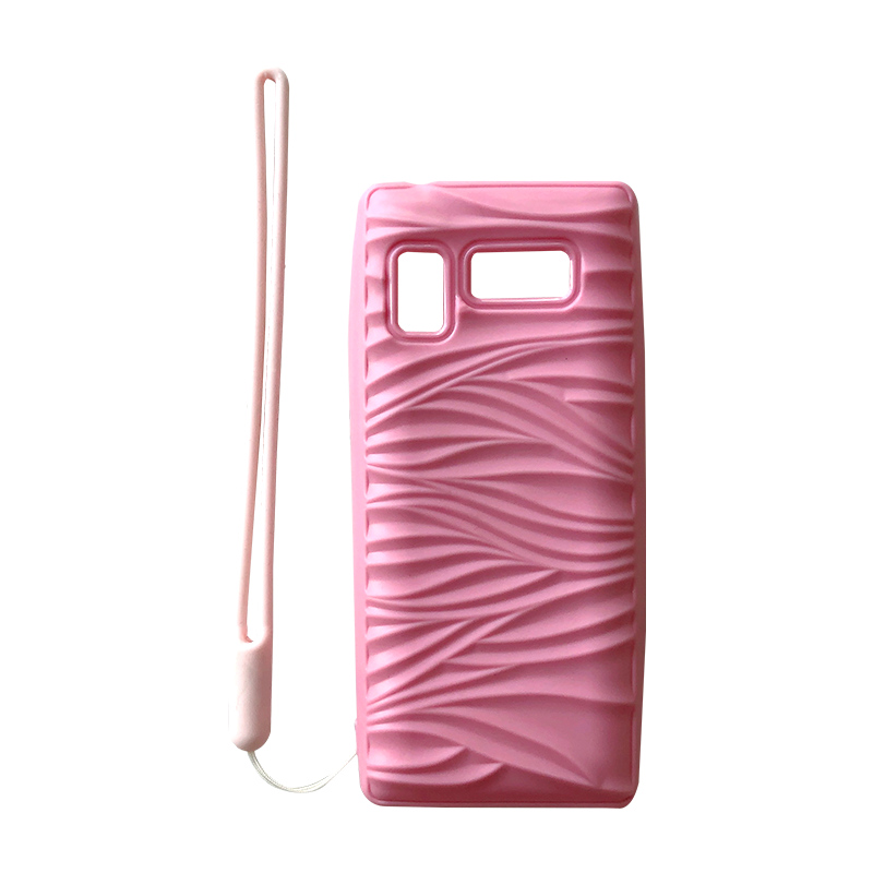 New design and high fashion ripple silicone case for tecno t663 t474 t475 phone case