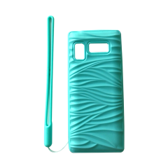 New design and high fashion ripple silicone case for tecno t663 t474 t475 phone case