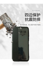 Manufacture wholesale new design TPU+PU+PC material smart view flip cover for INFINIX NOTE30 30I 30PRO Phone Case