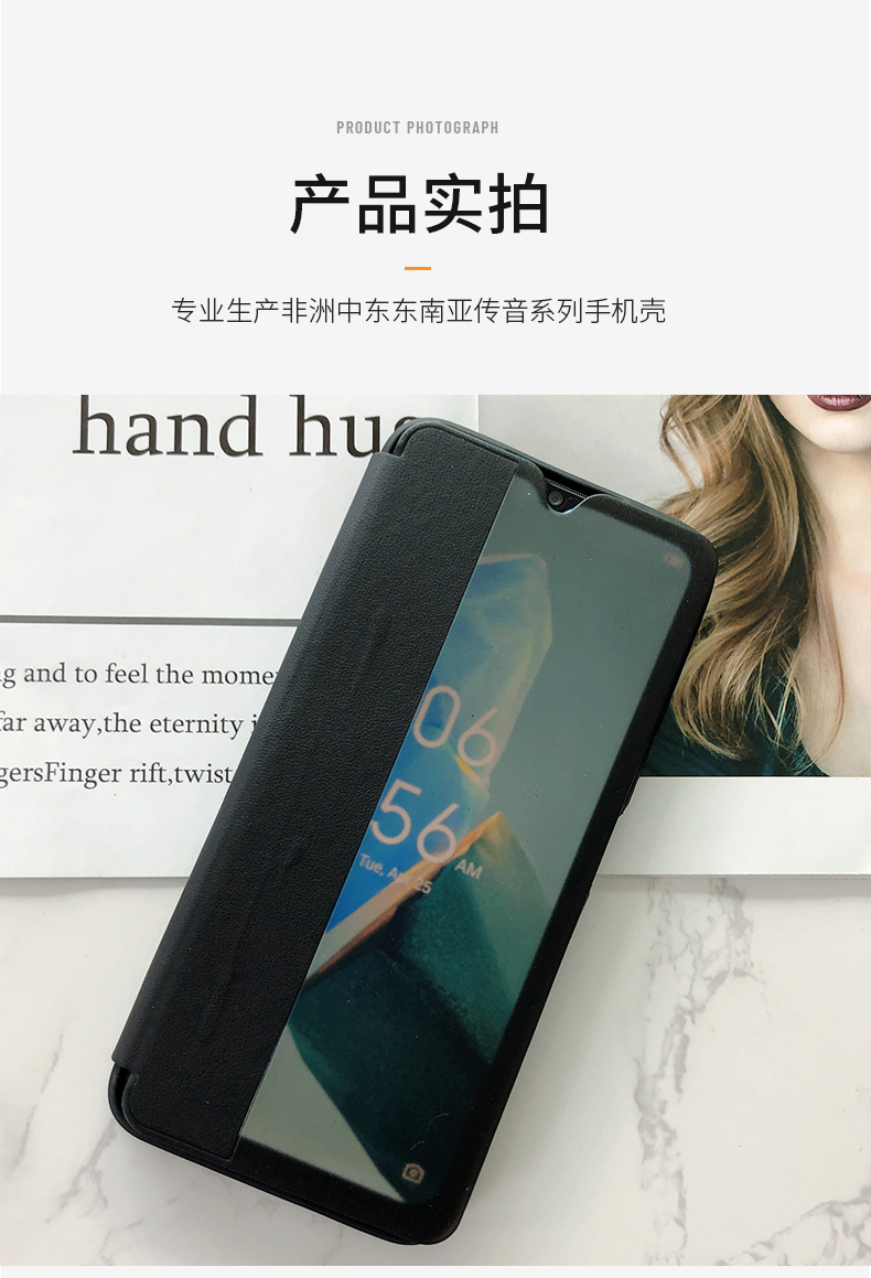 Manufacture wholesale new design TPU+PU+PC material smart view flip cover for INFINIX NOTE30 30I 30PRO Phone Case