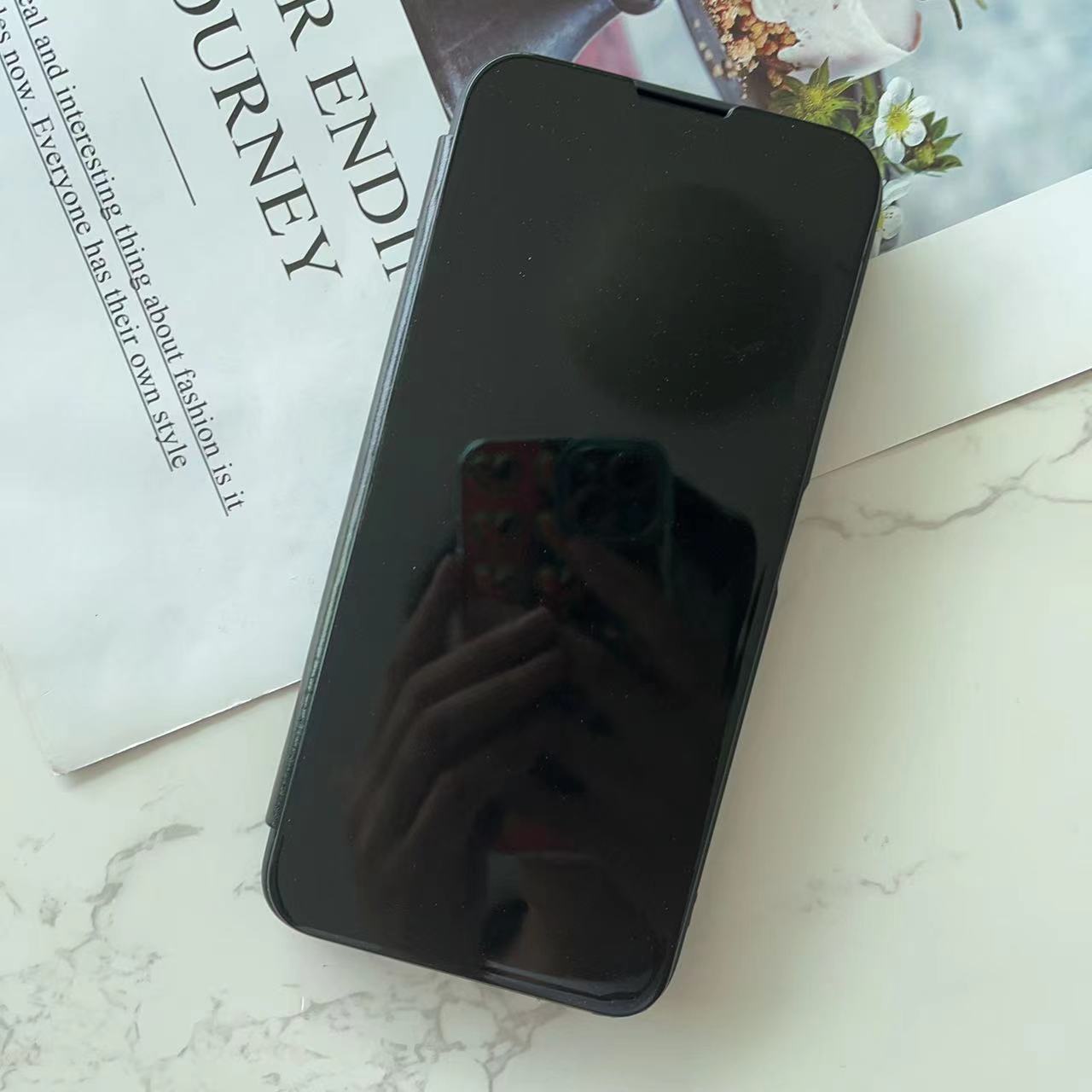factory wholesale hot selling TPU+PU+PC Flip cover for SAM S8 S8+ S9 S9+ Phone Case