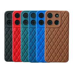 Factory wholesale lambskin TPU back cover applies to ITEL A57 P40 PLUS A04 mobile phone case