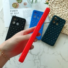 Factory wholesale lambskin TPU back cover applies to IT S23 A04 spot drill mobile phone case