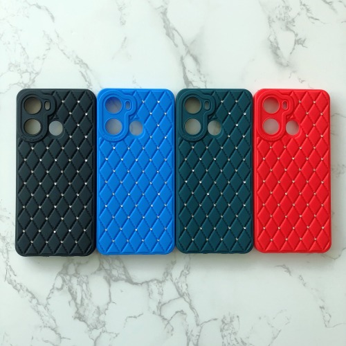 Factory wholesale lambskin TPU back cover applies to INF NOTE30 NOTE30i spot drill mobile phone case