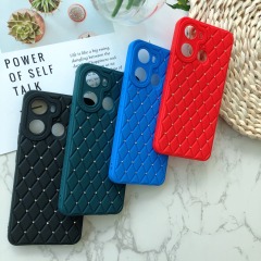 Factory wholesale lambskin TPU back cover applies to INF NOTE30 NOTE30i spot drill mobile phone case