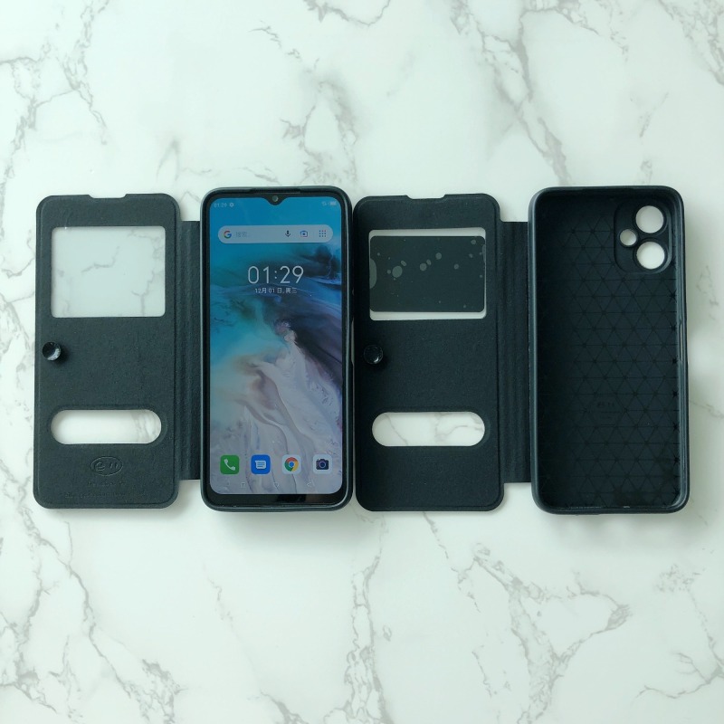 Popular in Africa for Googl e mobile phone Pixel 3 Pixel 3XL Pixel 3AXL two-window business flip phone case