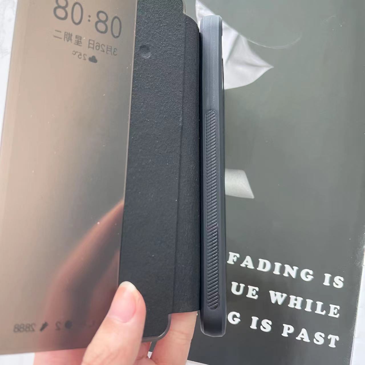 The best-selling mobile phone case in Africa applies to the voice transfer phone model S23 PLUS leather case