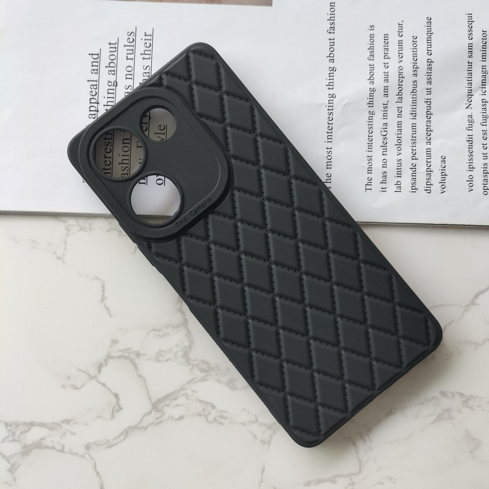 Factory wholesale Suitable for transmission INF HOT 40i Sheepskin TPU phone case back cover