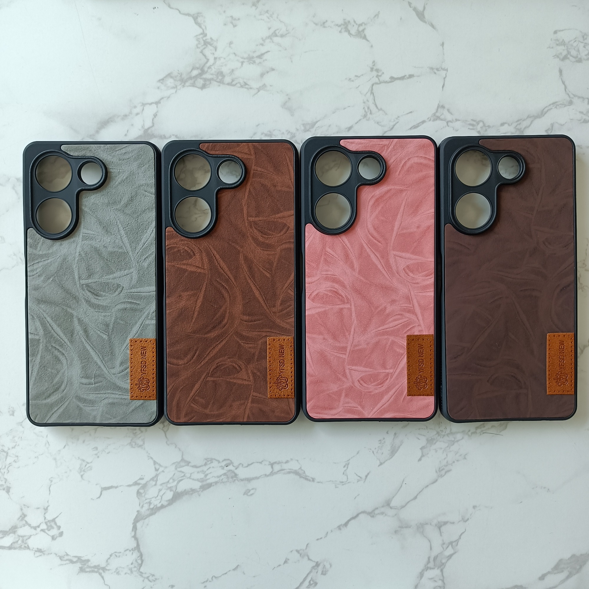 Fancy hot selling Soft TPU Leather mobile phone case for IT A70 A80 back cover