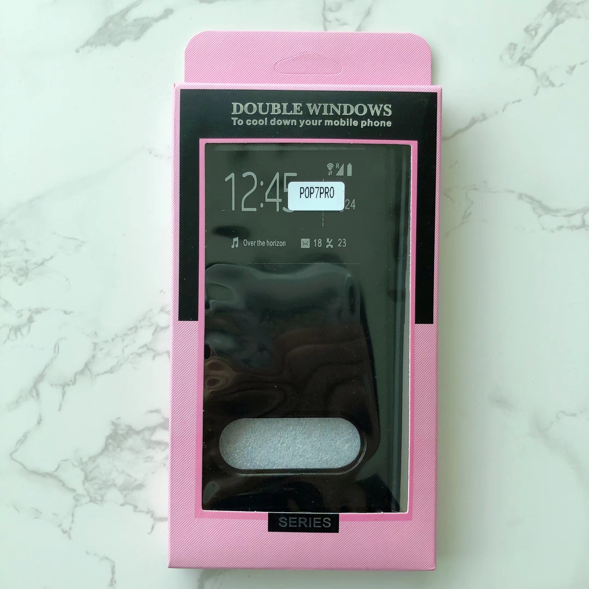 Suitable for transmission phone model TEC SPARK 20C double window case