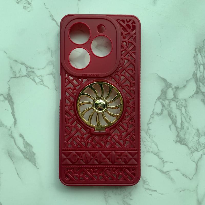 The African Knight case works with the voice phone SPARK 20C