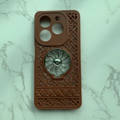The African Knight case works with the voice phone SPARK 20C