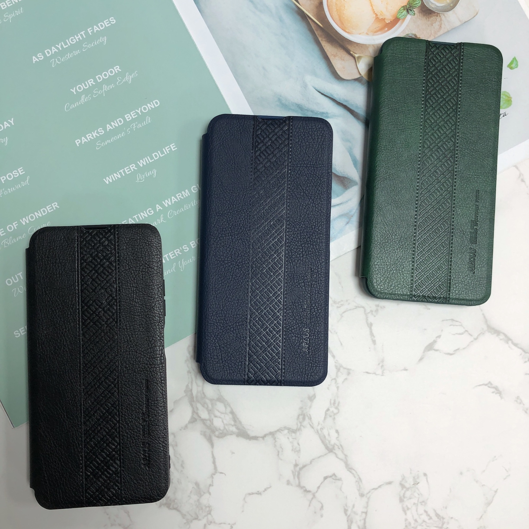 Factory wholesale high quality Leather Flip Cover suitable REDMI A3 phone case