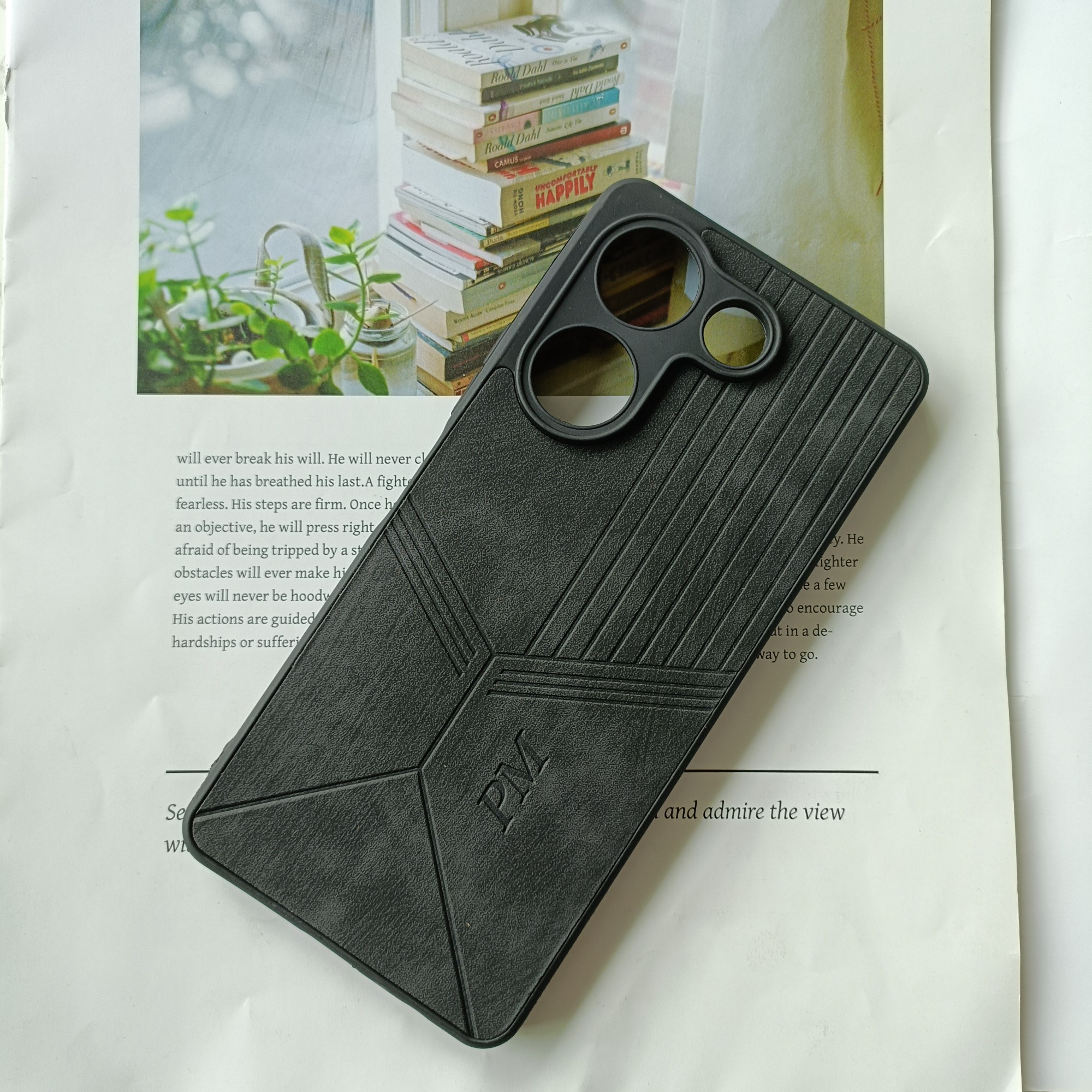 Factory wholesale high quality TPU Leather Cover suitable IT P55+ phone case