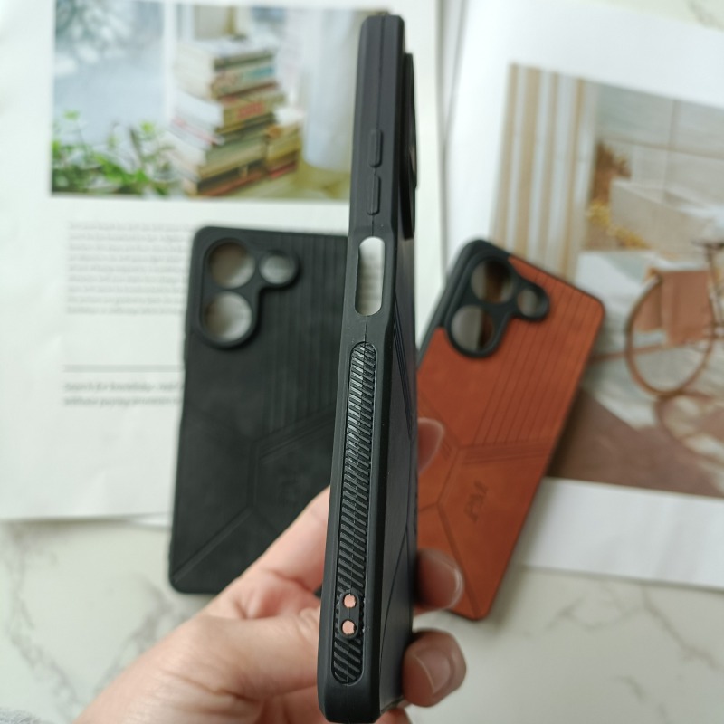 Factory wholesale high quality TPU Leather Cover suitable REDMI A3 phone case