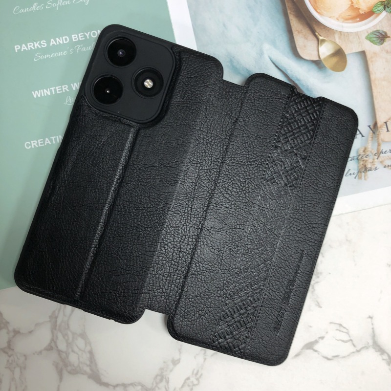 Factory wholesale high quality Leather Flip Cover suitable REDMI A3 phone case