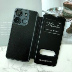 Factory wholesale high quality Double Window Flip Cover suitable REDMI A3 phone case