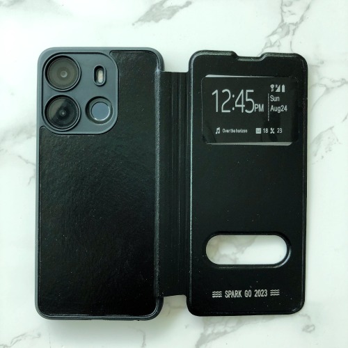 Factory wholesale high quality Double Window Flip Cover suitable REDMI A3 phone case
