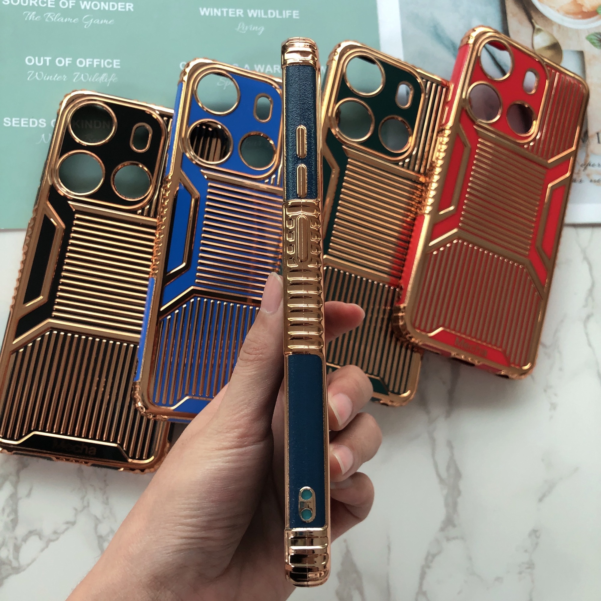 Hot selling EP Mecha Cover factory wholesale anti-fall TPU suitable phone case for NEON SMARTA back cover