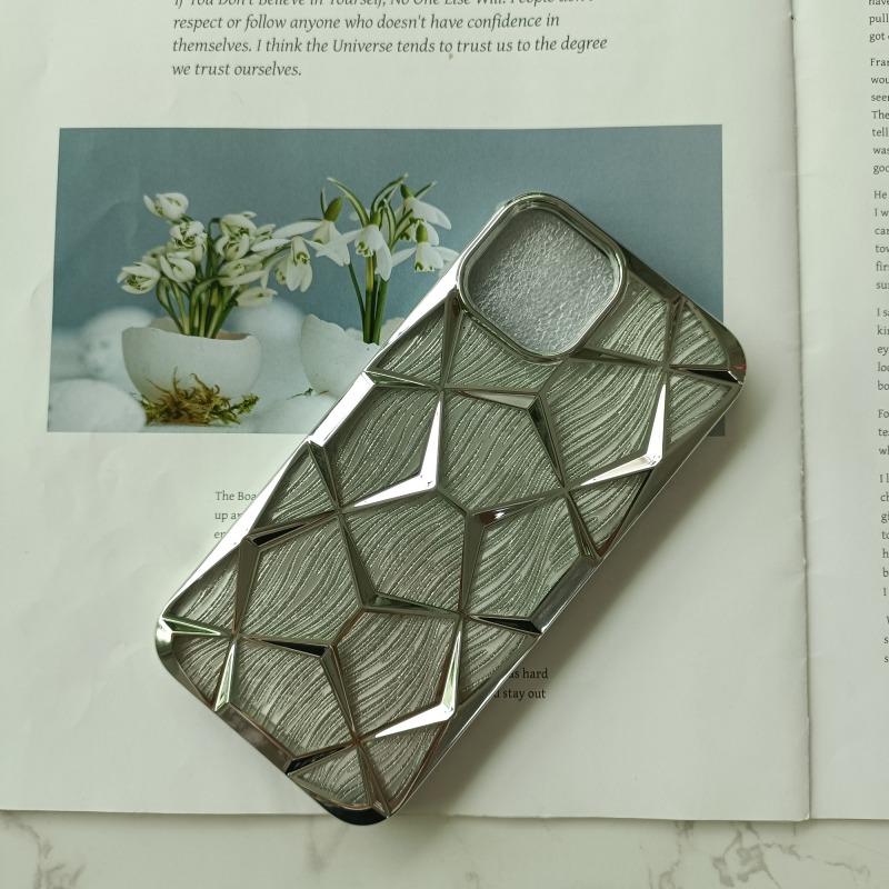 Wholesale electroplated TPU Back Cover new design for IT A60 A70 Mobile Phone Case