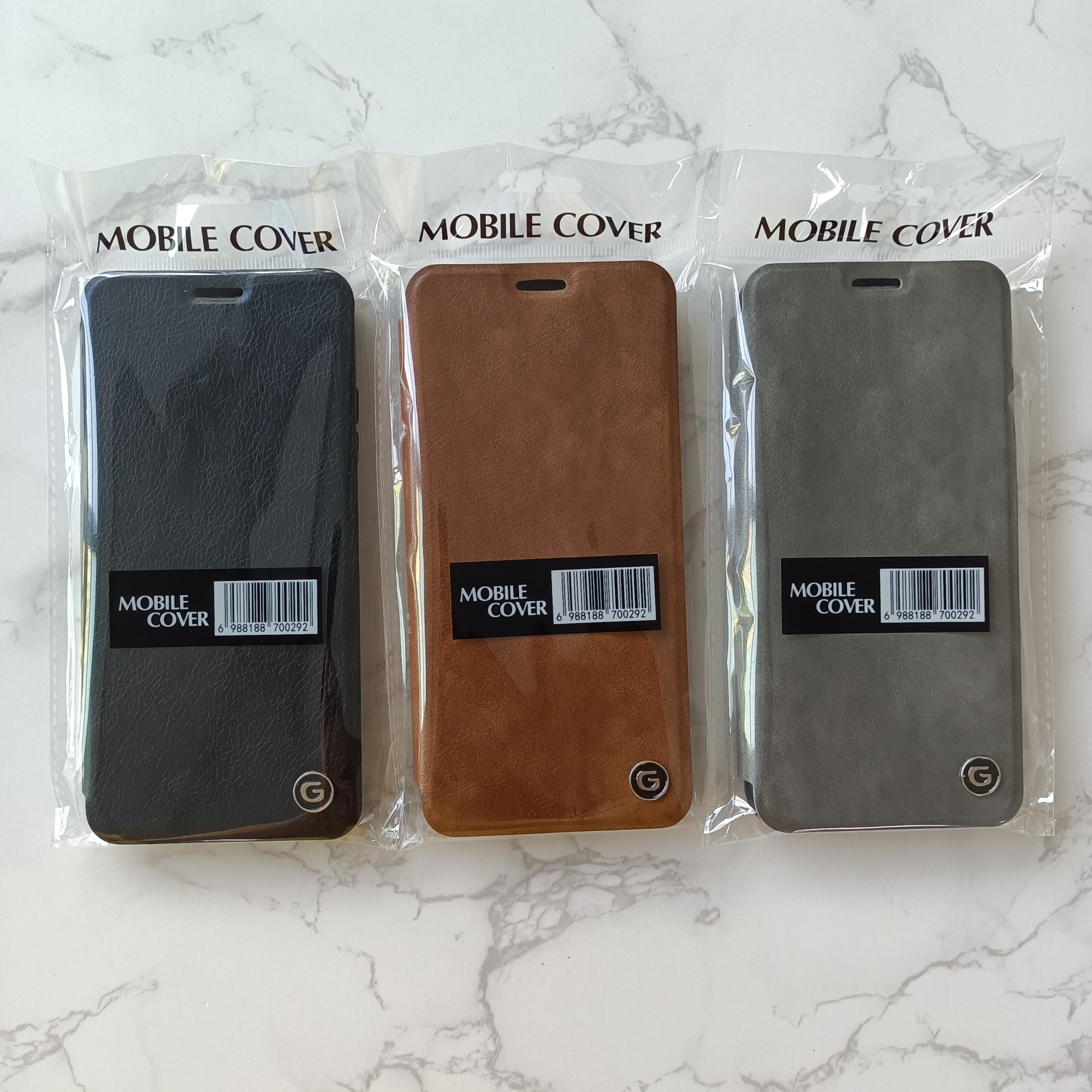 Good Quality Leather flipcover with G logo Mobile phone case for IT S24