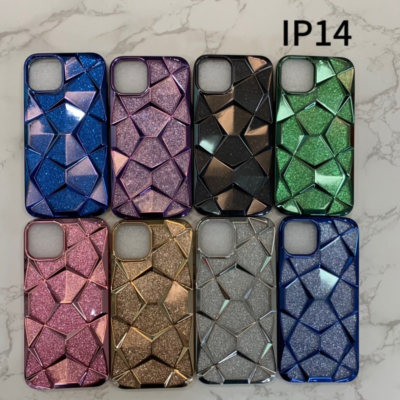 Manufacturer colorful new design electroplate TPU Cover for IPH 6G 7G 8G phone case