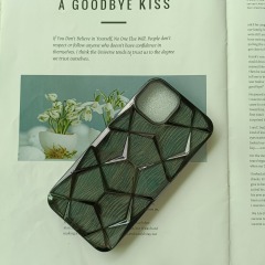 Wholesale electroplated TPU Back Cover new design for IT A60 A70 Mobile Phone Case