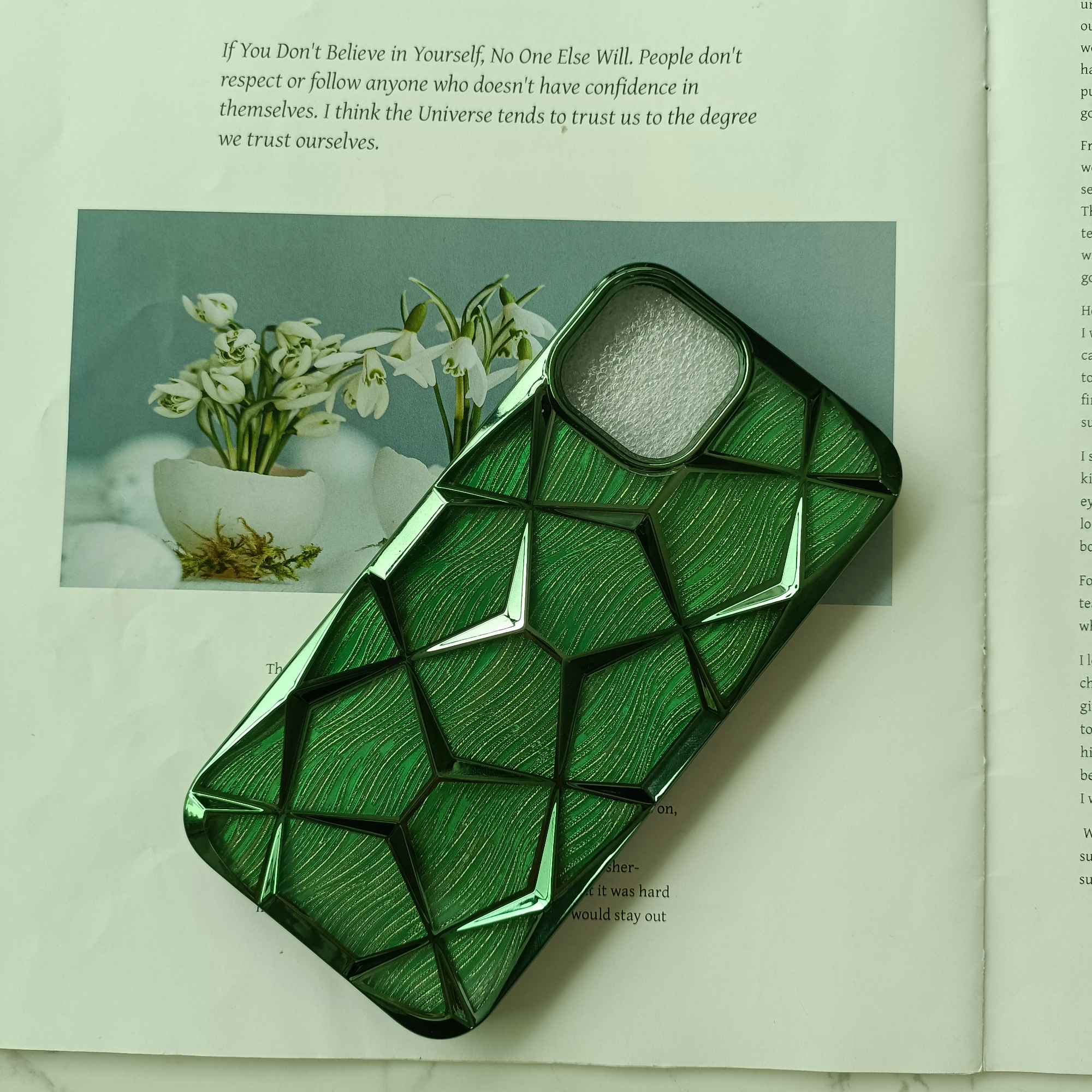 Wholesale electroplated TPU Back Cover new design for IT A60 A70 Mobile Phone Case