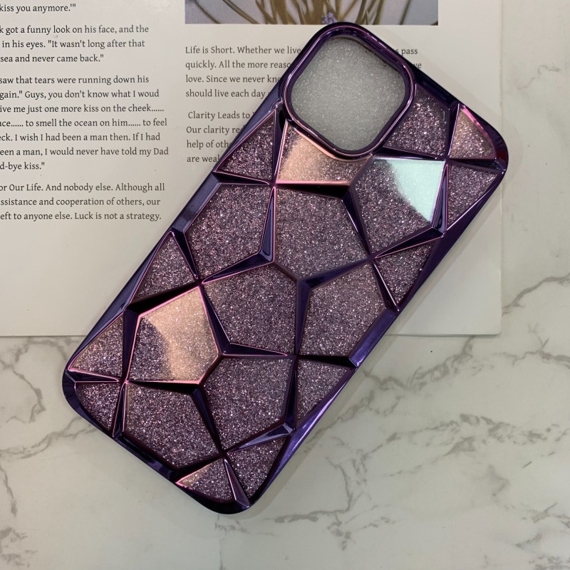 New Design Electroplated TPU Back Cover for INF HOT 8 SMART 8 Mobile Phone Case