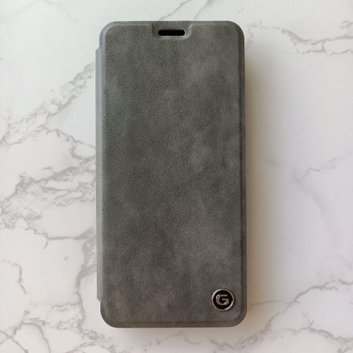 Good Quality Leather flipcover with G logo Mobile phone case for IT S24