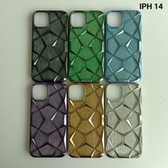 Wholesale electroplated TPU Back Cover new design for IT A60 A70 Mobile Phone Case