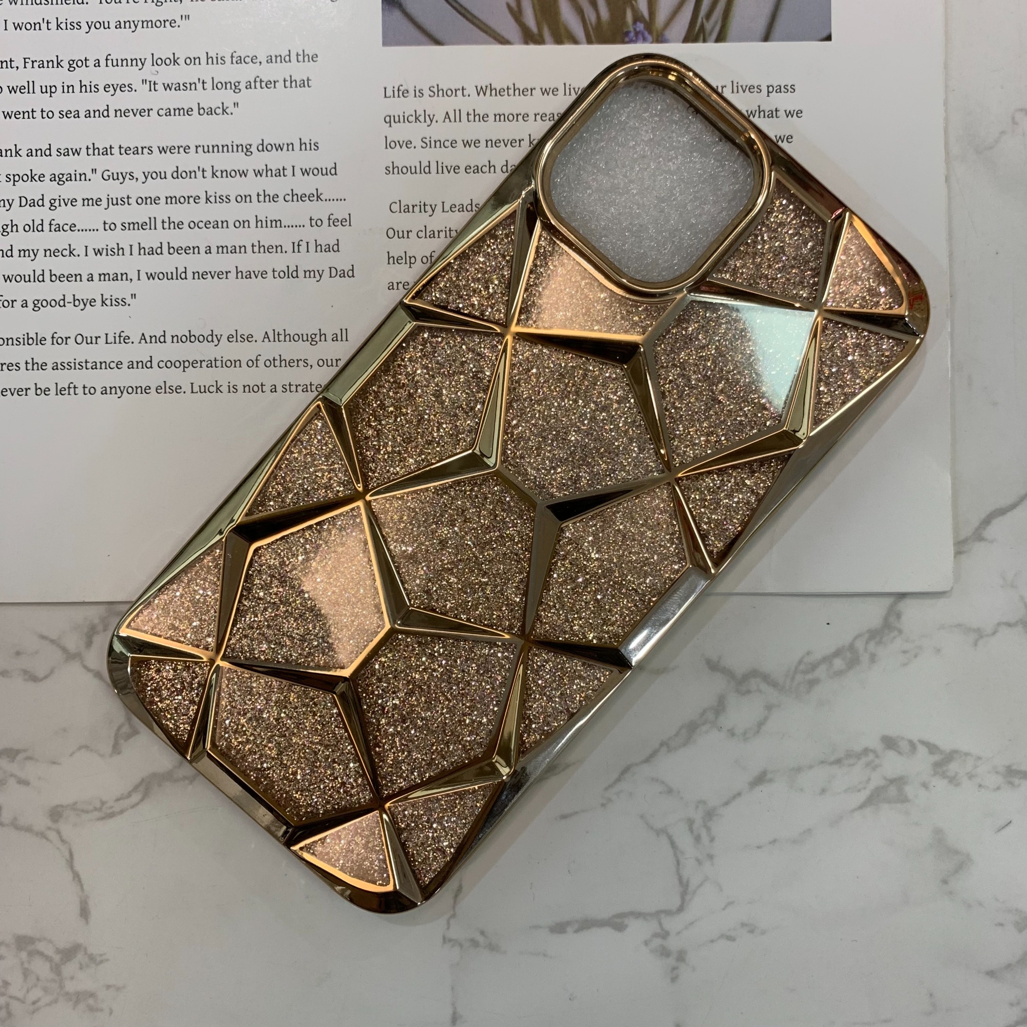 New design Factory wholesale EP Fancy Shining Diamond TPU Cover for TEC CAMON 30 5Gphone case