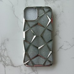 Factory wholesale fashion design EP Fancy Shining Diamond TPU phone case for iphone 13 13 PRO MAX