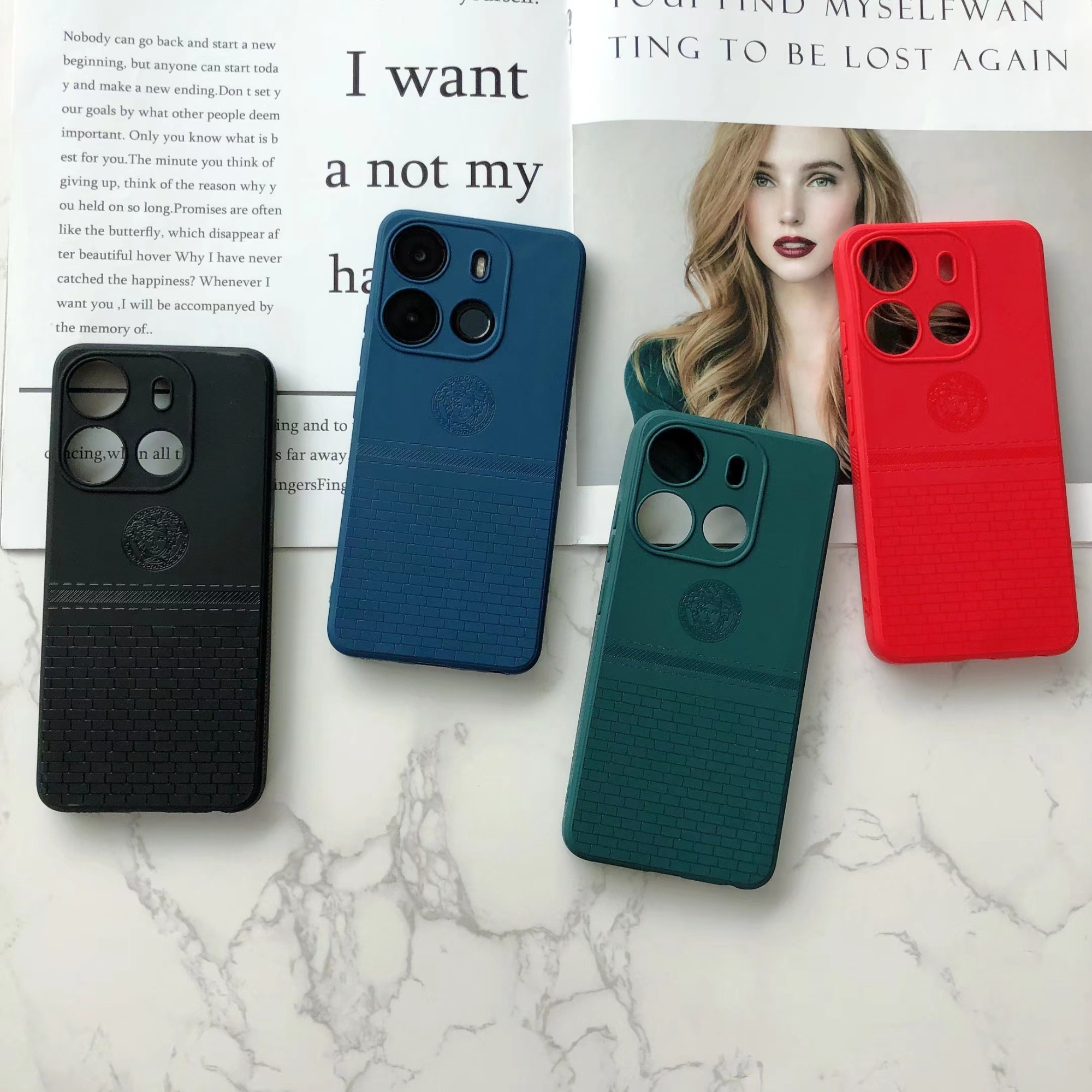 Popular Colour Engraved pattern Cover TPU soft material phone case for SAM A25 5G A35 5G A55 5G