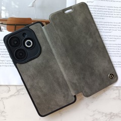 Factory wholesale Anti-fall G logo Business Flipcover Mobile phone case for VILLAON V20 SE