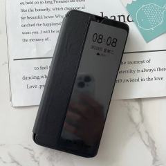 Manufacture classical design TPU+PU+PC smart view flip cover for inf SMART8PRO Note12 G96/X670 Phone Case