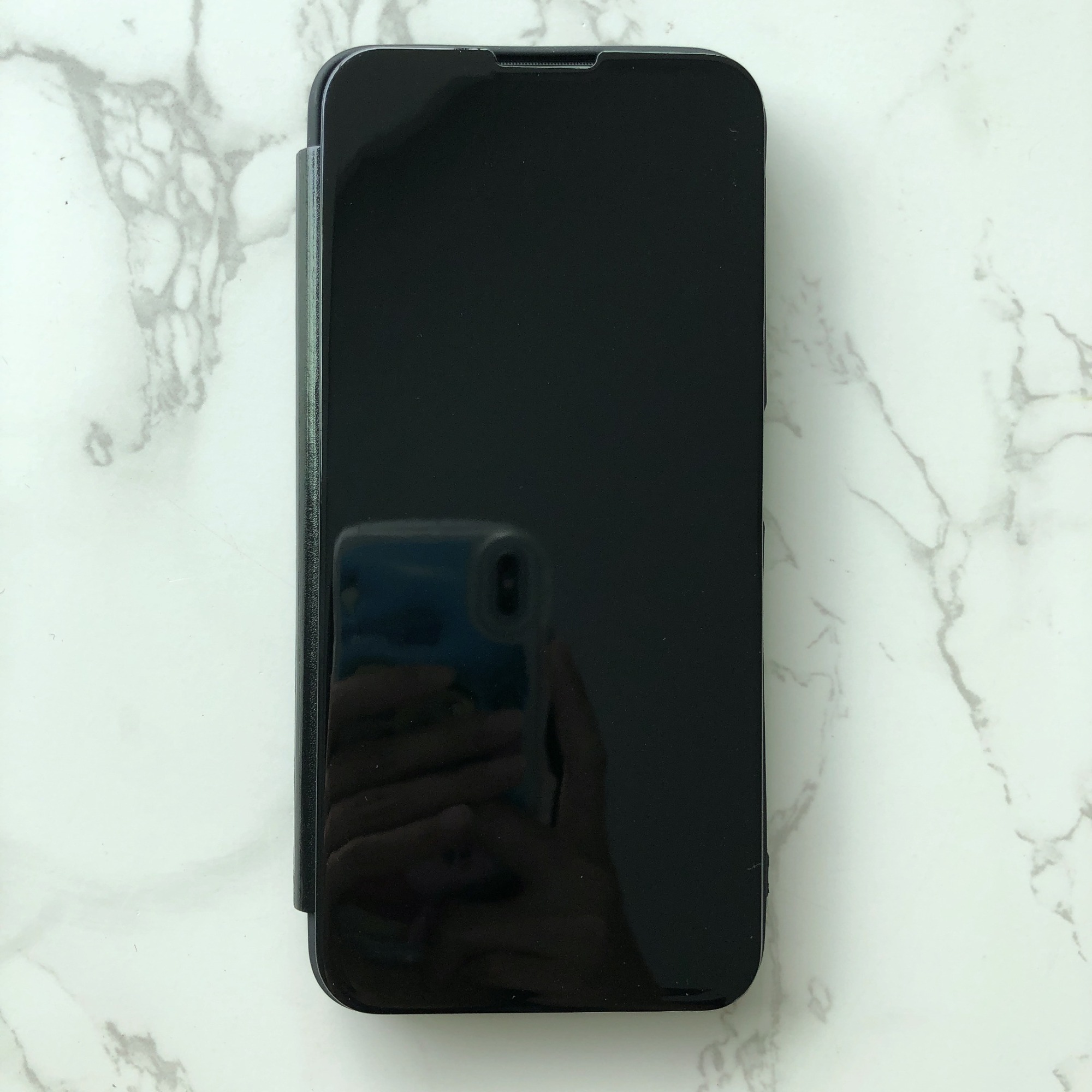 Manufacture classical design TPU+PU+PC smart view flip cover for inf SMART8PRO Note12 G96/X670 Phone Case