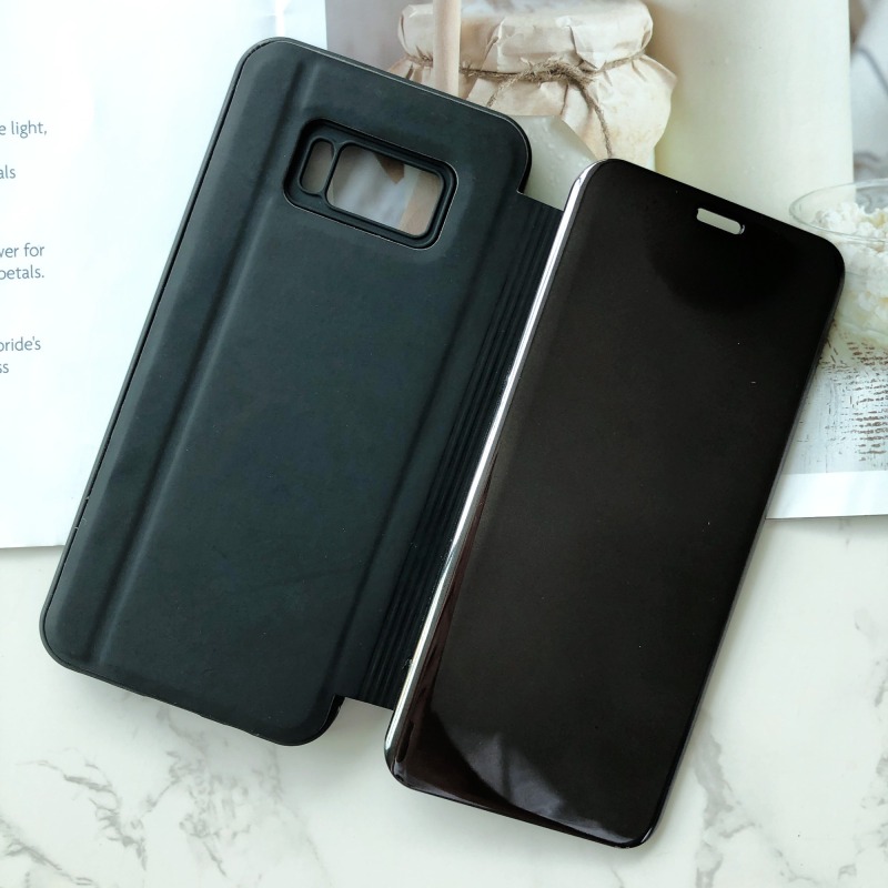 Manufacture classical design TPU+PU+PC smart view flip cover for ITEL A50 P55 S24 Phone Case
